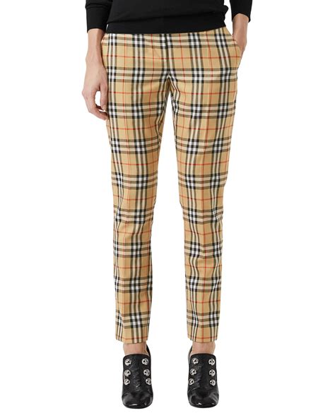 burberry plaid pants replica